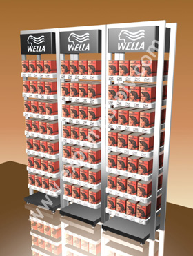 [G184-22] Expositor de suelo - G184-22