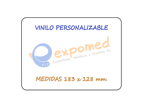 [X2931-000] Vinilo imantado personalizado